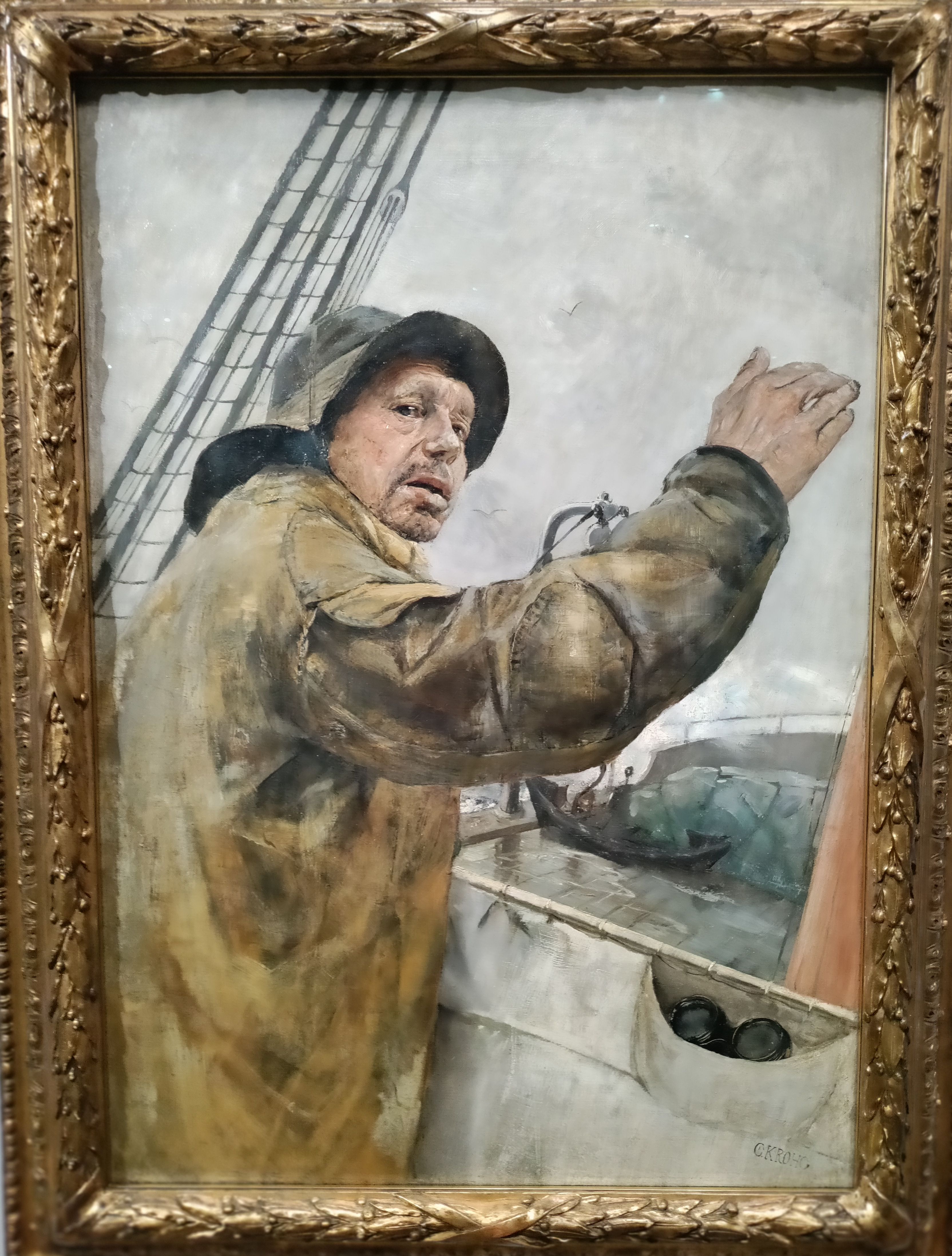 Babord litt painted by Christian Krohg in 1879.